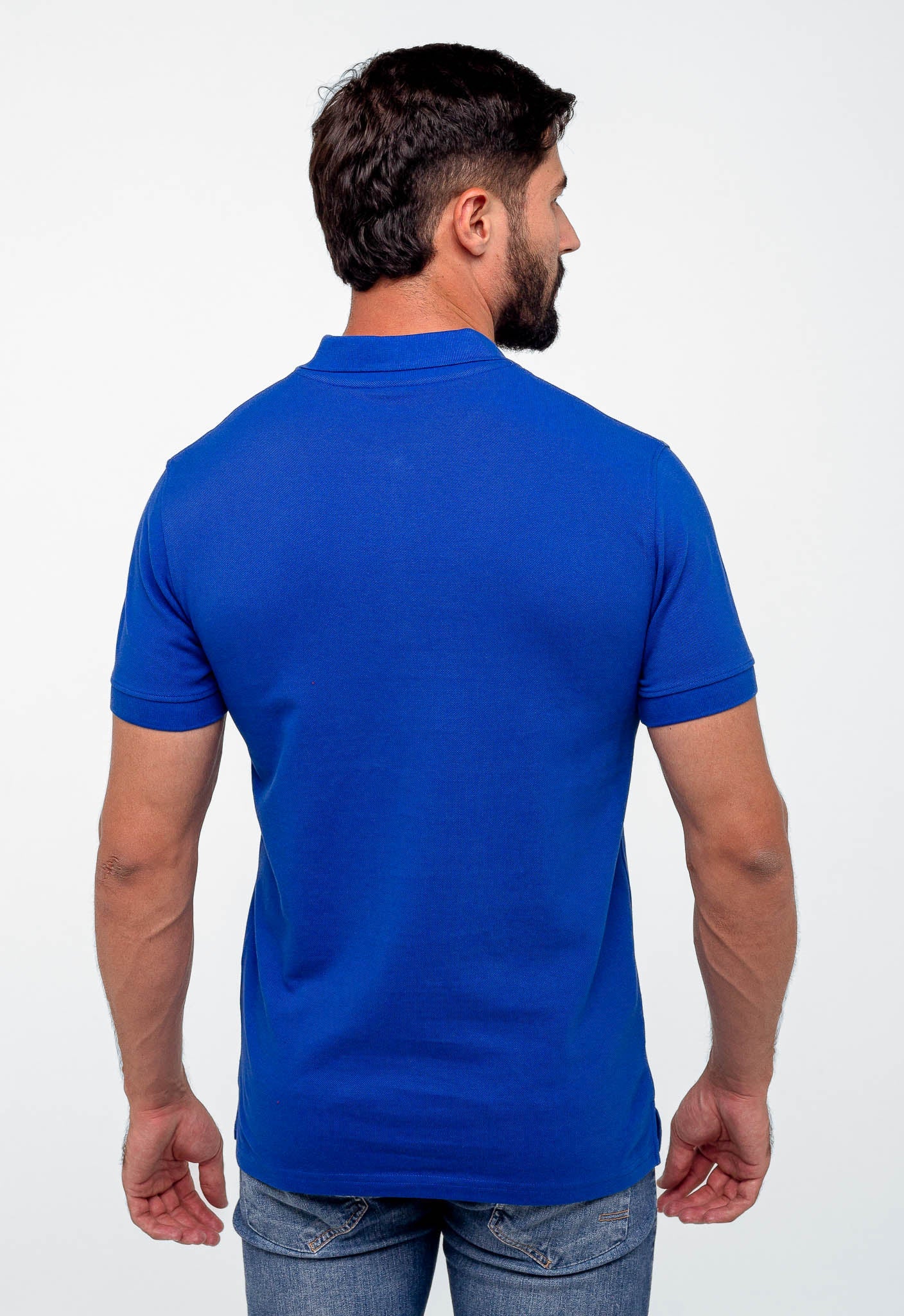 Polo Masculina Armani Exchange Básica Com Zíper - Henri Store