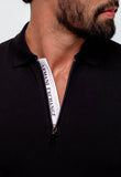 Polo Masculina Armani Exchange Básica Com Zíper - Henri Store