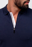 Polo Masculina Armani Exchange Básica Com Zíper - Henri Store