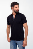 Polo Masculina Armani Exchange Básica Com Zíper - Henri Store