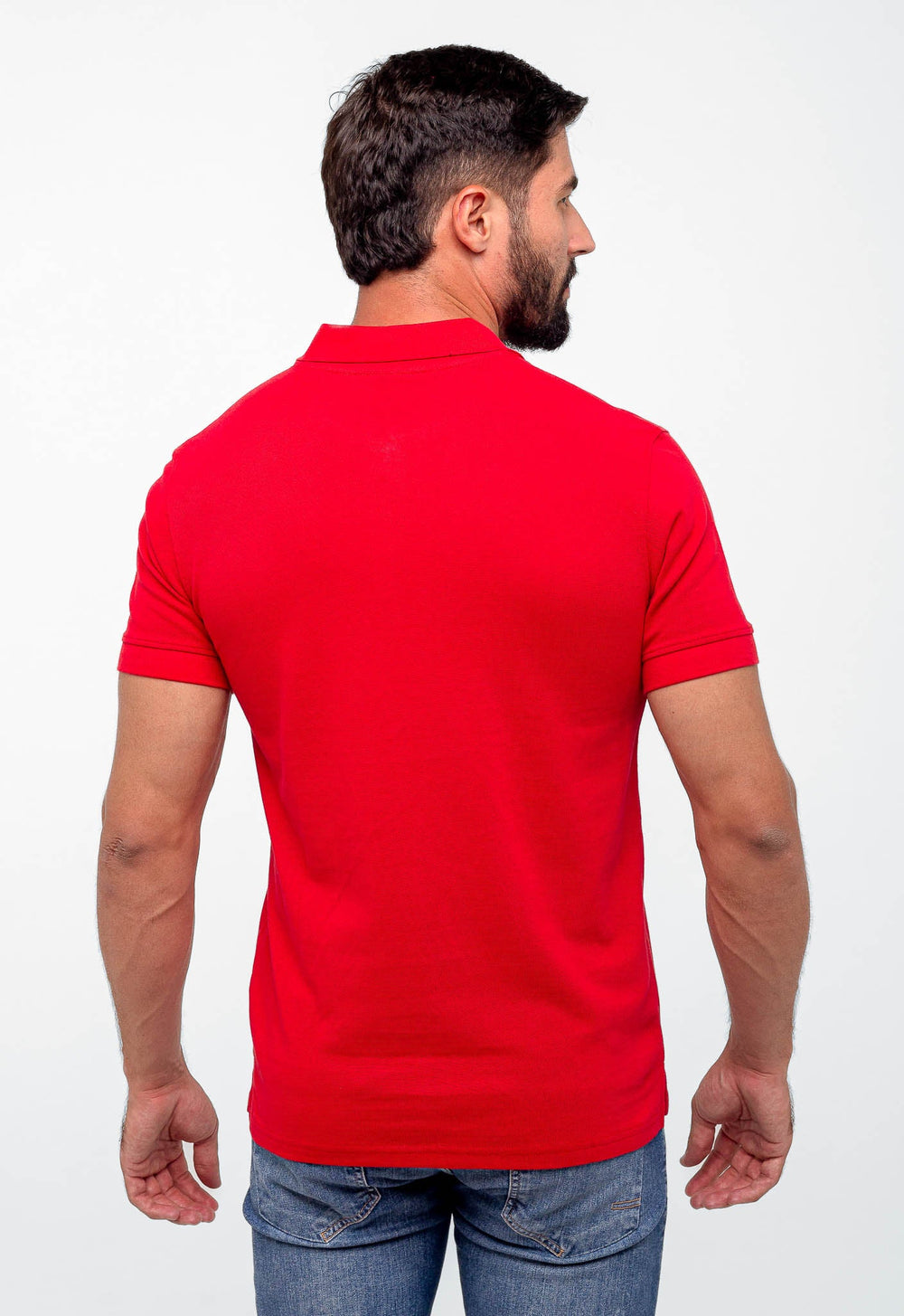 Polo Masculina Armani Exchange Básica Com Zíper - Henri Store