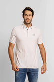 Polo Masculina Armani Exchange Logo Circular Peito Branca - Henri Store