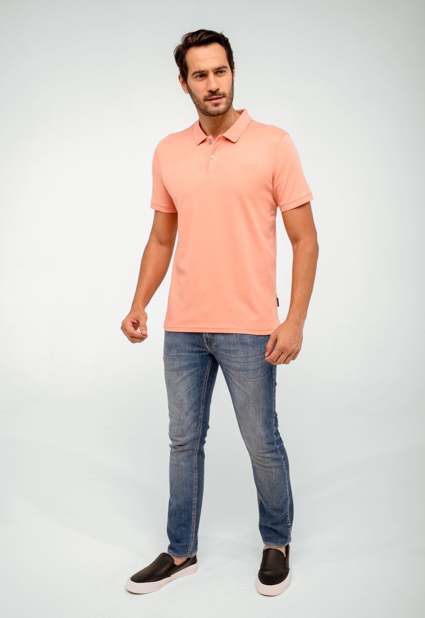 Polo Masculina Calvin Klein Básica Interlock Liquid Touch - Henri Store