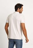 Polo Masculina Calvin Klein Interlock Liquid Touch Branco - Henri Store