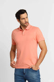 Polo Masculina Calvin Klein Interlock Liquid Touch Rosa - LIVE - Henri Store