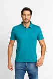 Polo Masculina Calvin Klein Interlock Liquid Touch Verde - Henri Store