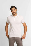 Polo Masculina Calvin Klein Logo Retilínea Slim Fit Branco - Henri Store