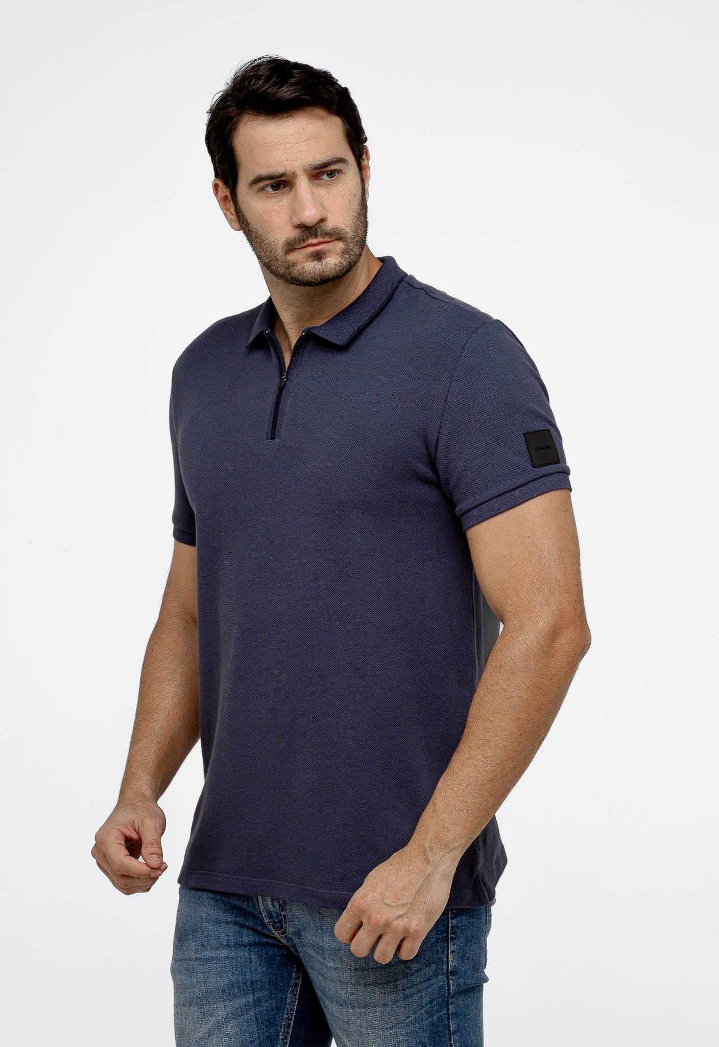 Polo Masculina Calvin Klein Piquet Desagulhado - Henri Store