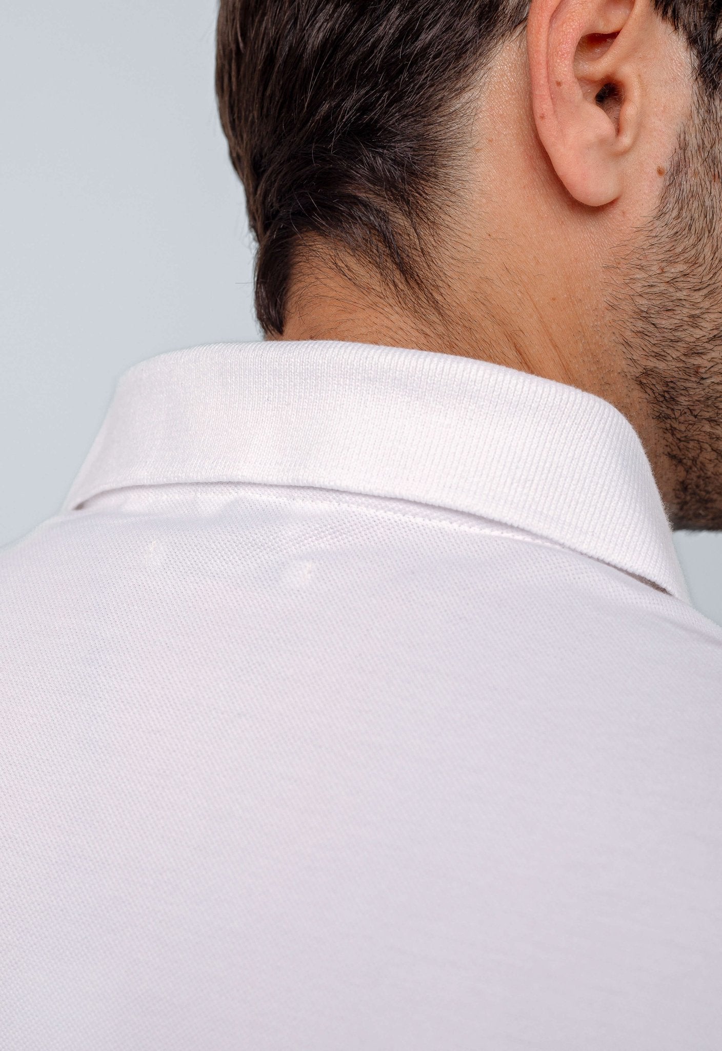 Polo Masculina Calvin Klein Regular Basica Branca - Henri Store