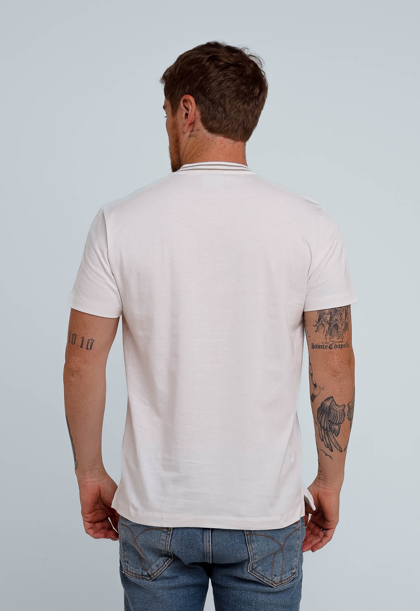 Polo Masculina Calvin Klein Slim Fit Gola Portuguesa Ck Peito. - Henri Store