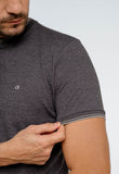 Polo Masculina Calvin Klein Slim Fit Gola Portuguesa Ck Peito - Henri Store