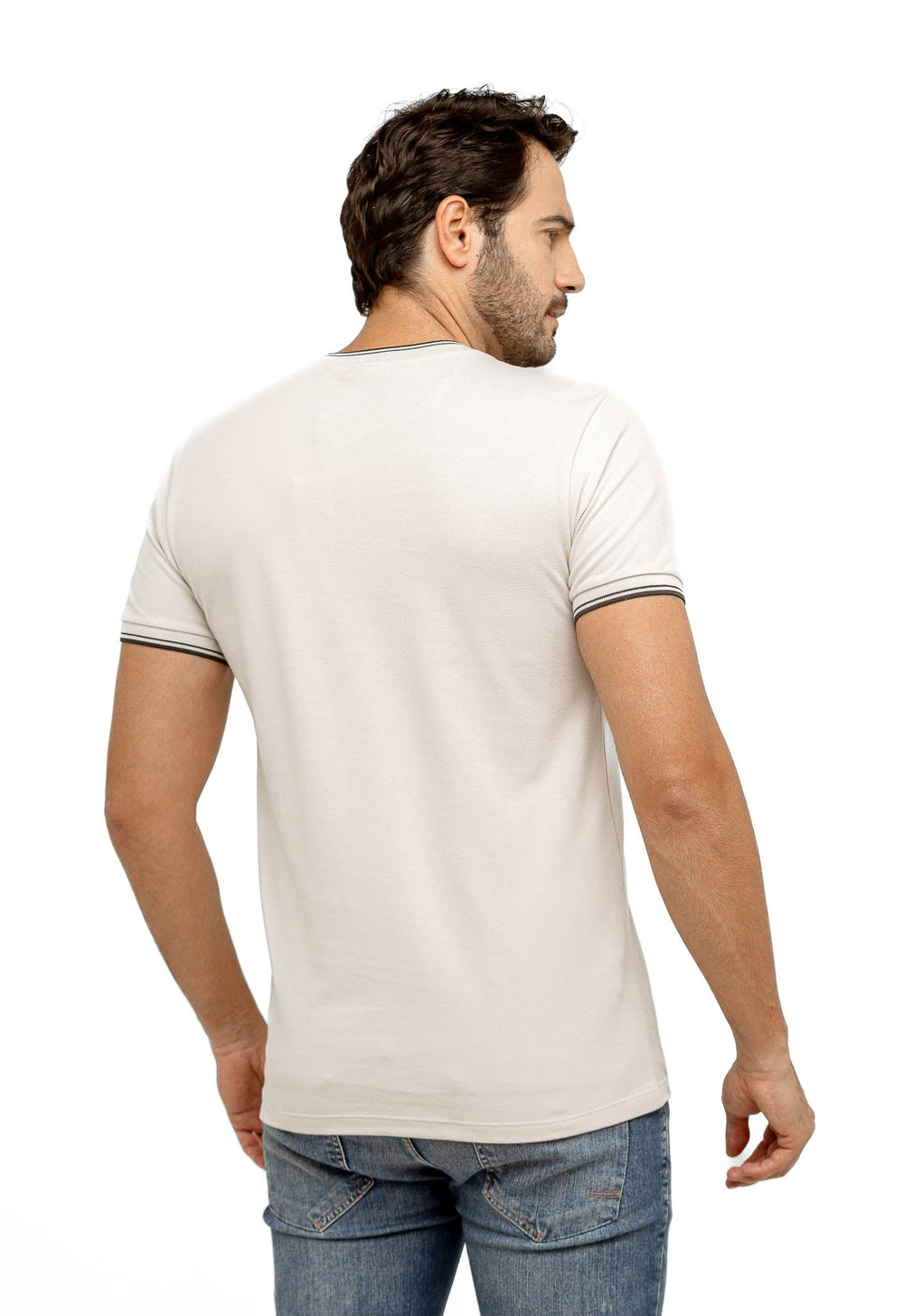Polo Masculina Calvin Klein Slim Fit Gola Portuguesa Ck Peito - Henri Store