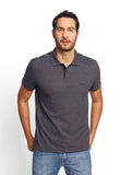 Polo Masculina Calvin Klein Slim Fit Logo Ombro - Henri Store