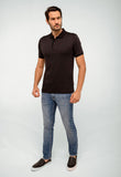Polo Masculina Calvin Klein Slim Fit Logo Vista - Henri Store