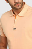 Polo Masculina Calvin Klein Slim Fit Termocolante Laranja Claro - Henri Store