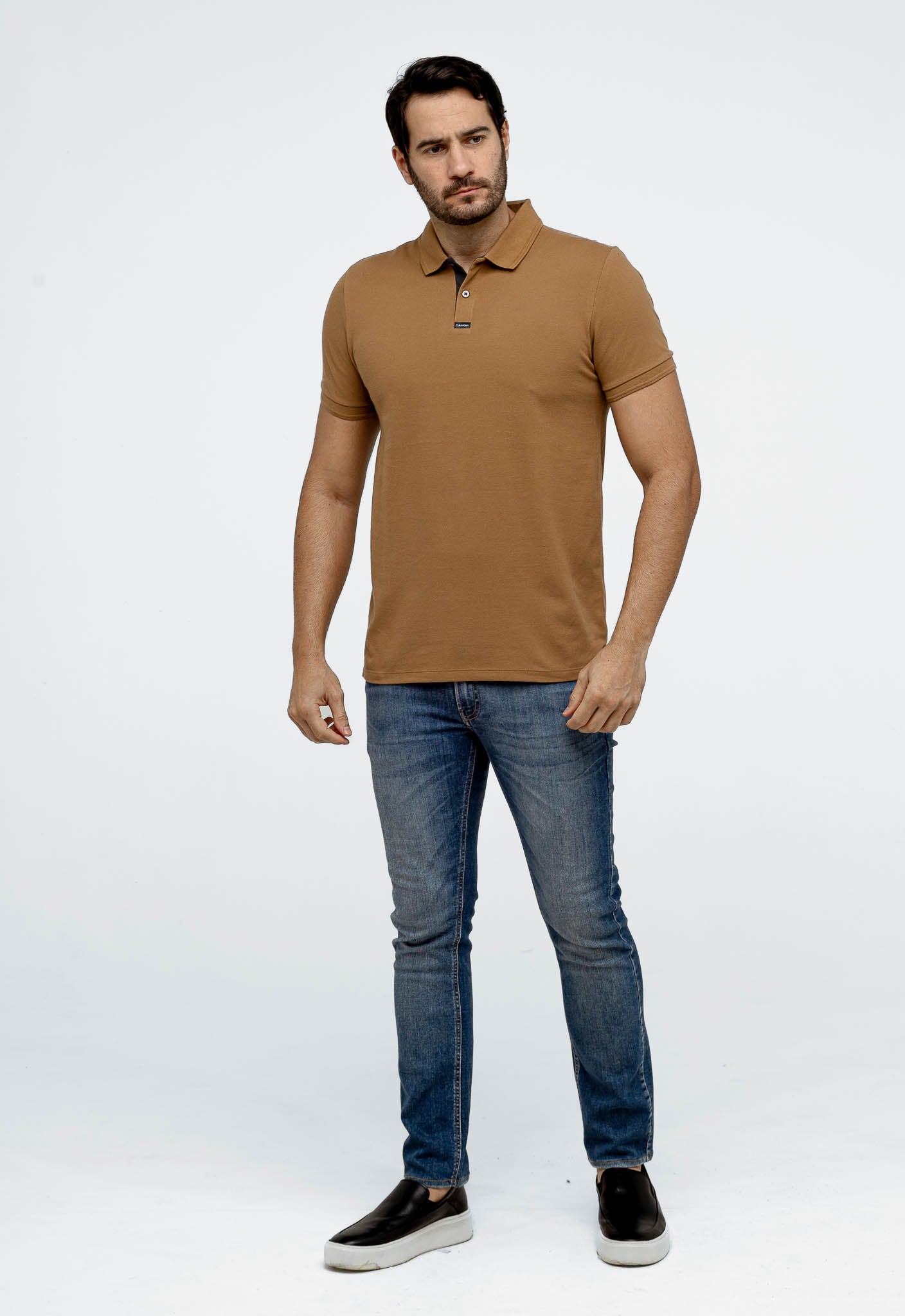 Polo Masculina Calvin Klein Slim Fit Termocolante - Henri Store