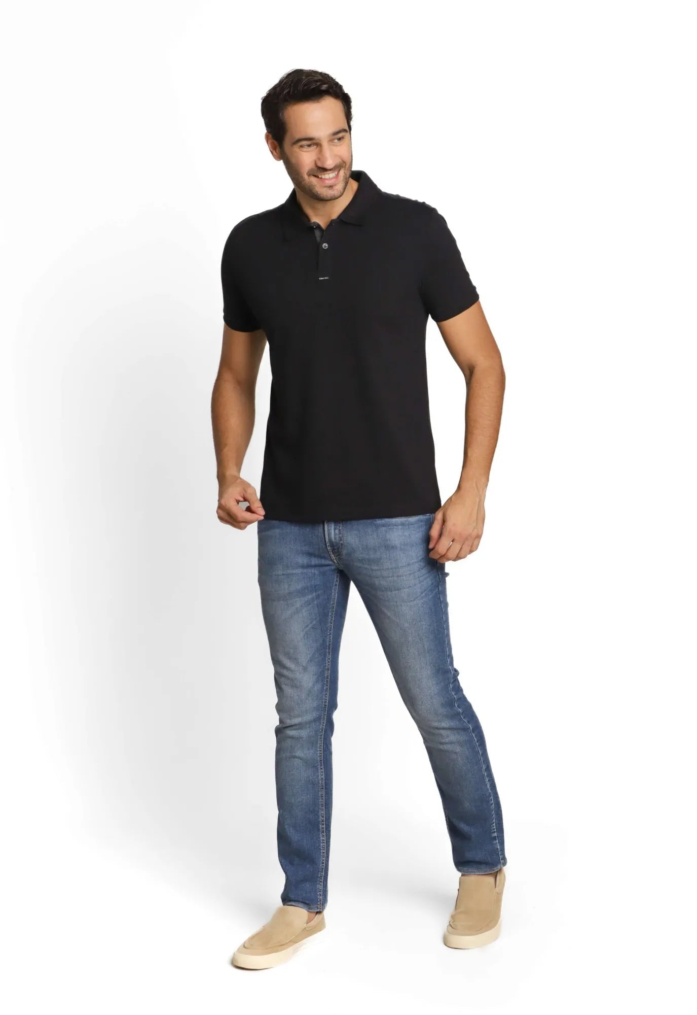 Polo Masculina Calvin Klein Slim Fit Termocolante - Henri Store