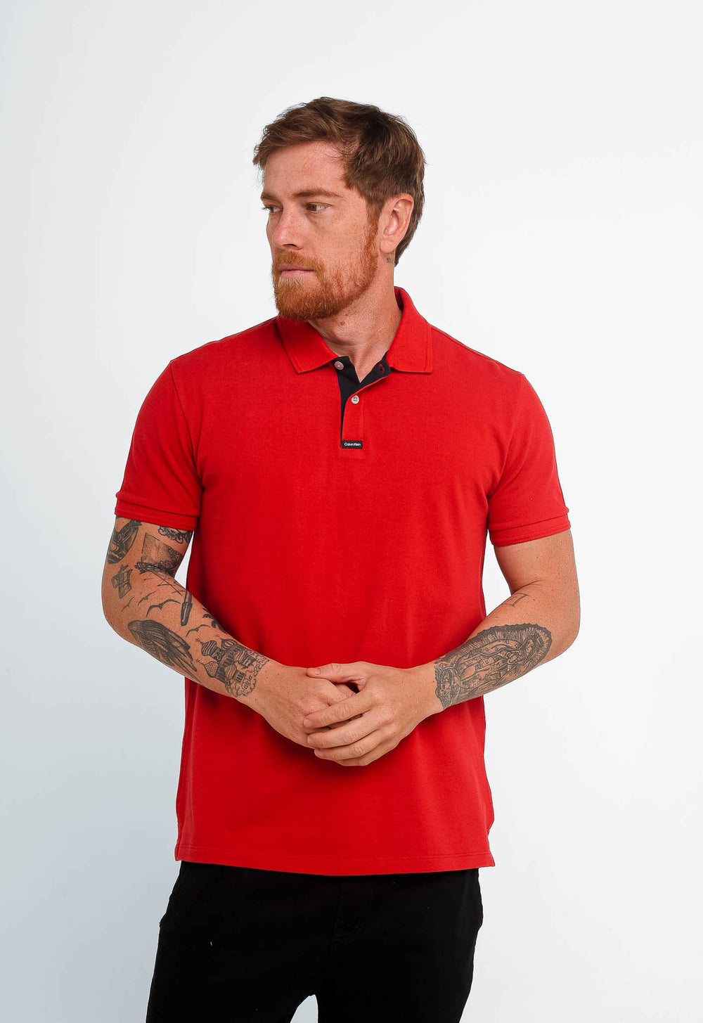 Polo Masculina Calvin Klein Slim Fit Termocolante - Henri Store
