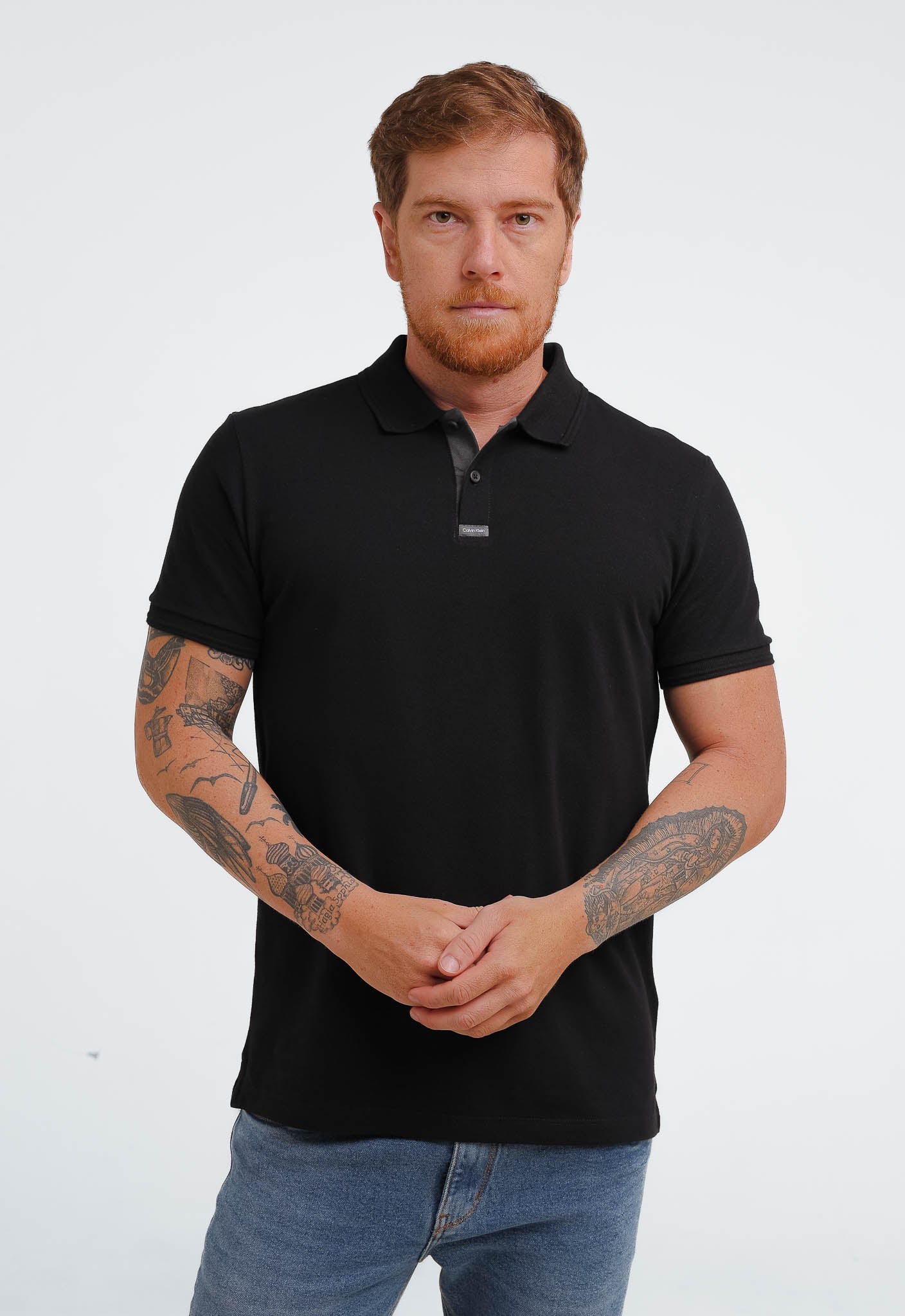 Polo Masculina Calvin Klein Slim Fit Termocolante - Henri Store
