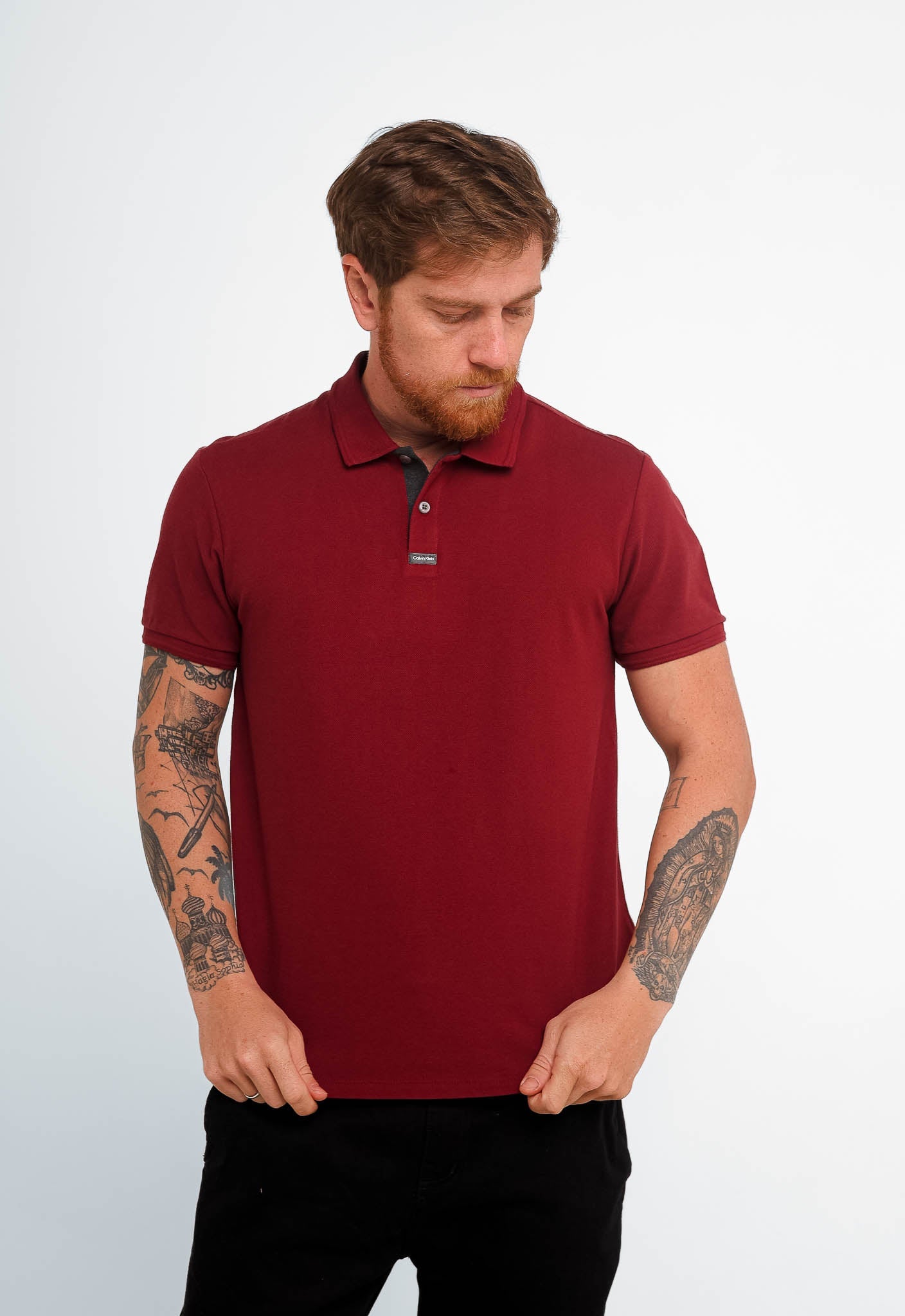 Polo Masculina Calvin Klein Slim Fit Termocolante - Henri Store