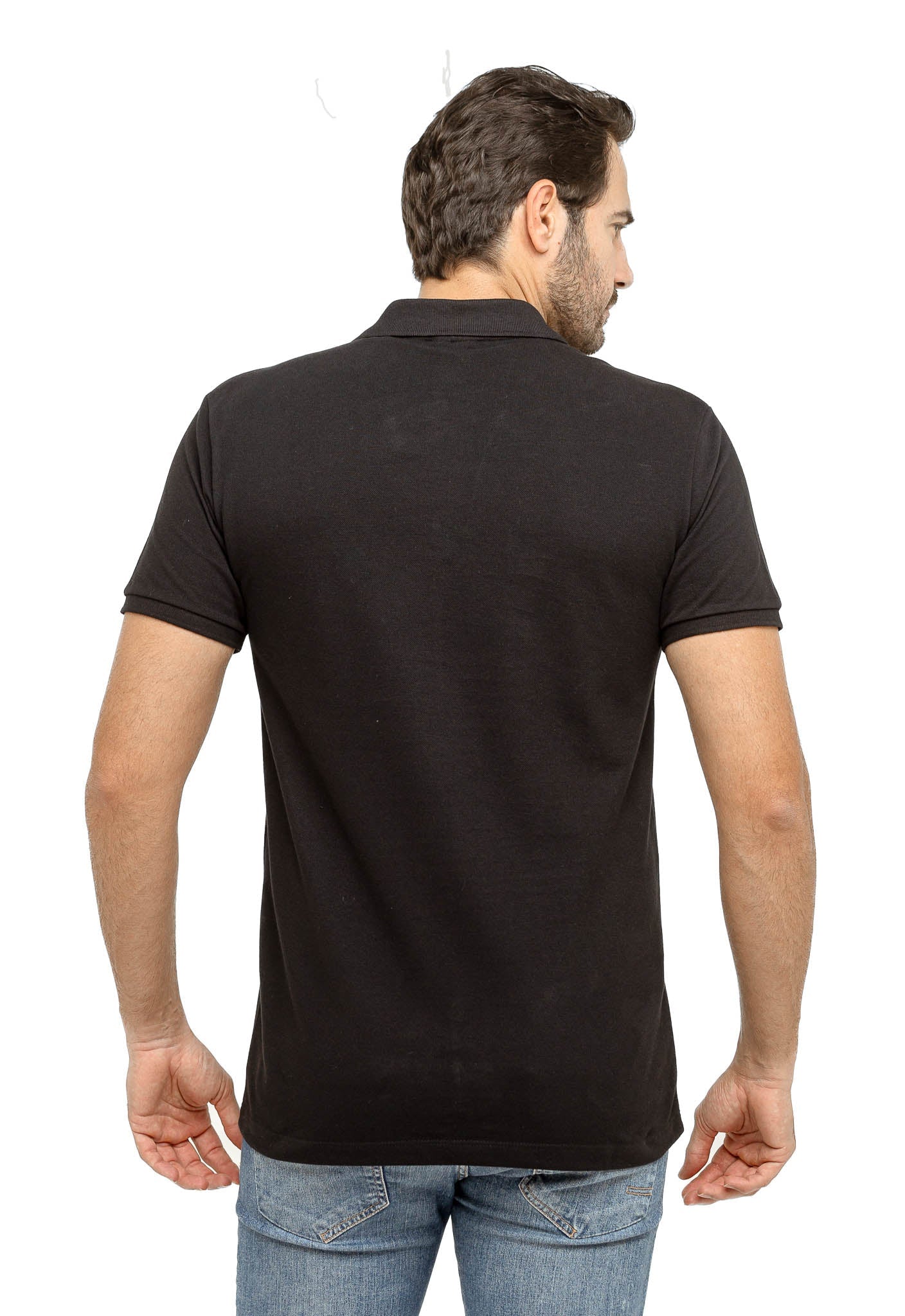 Polo Masculina Calvin Klein Slim Logo Peito - Henri Store