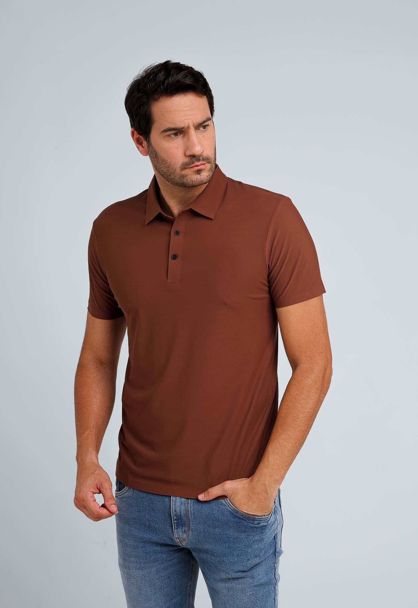 Polo Masculina Clássica Dom Henrico em Poliamida - Henri Store