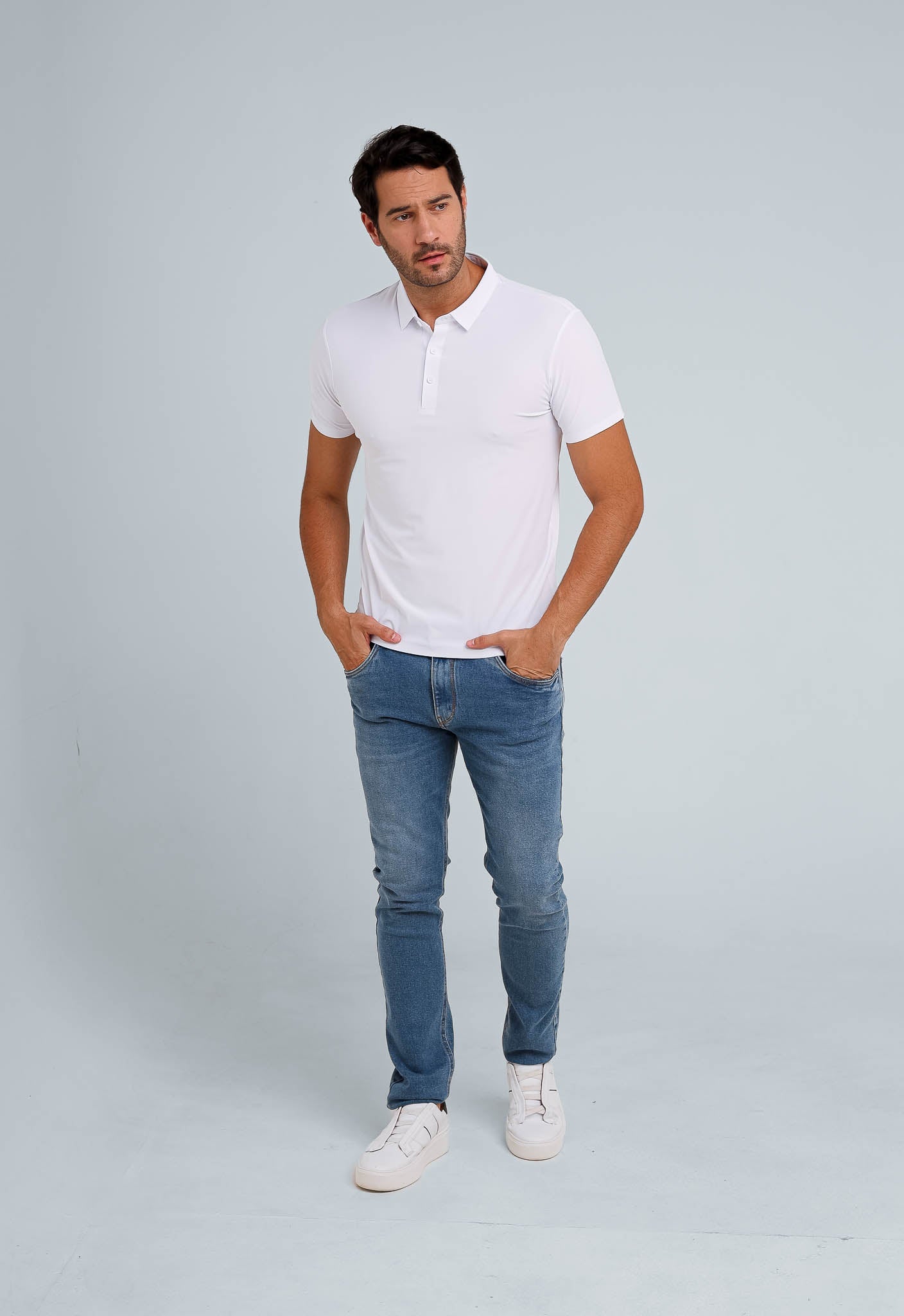 Polo Masculina Clássica Dom Henrico em Poliamida - Henri Store
