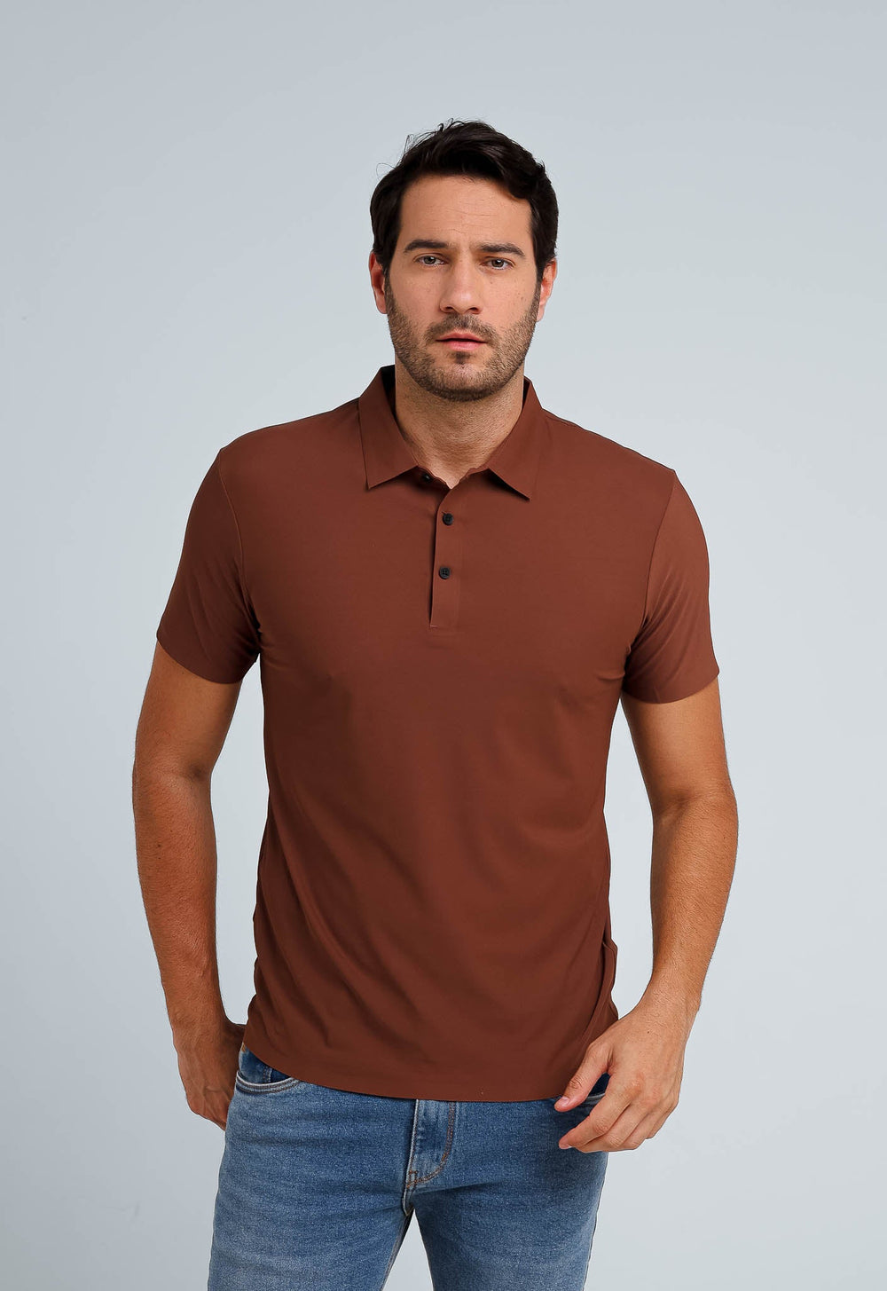 Polo Masculina Clássica Dom Henrico em Poliamida - Henri Store
