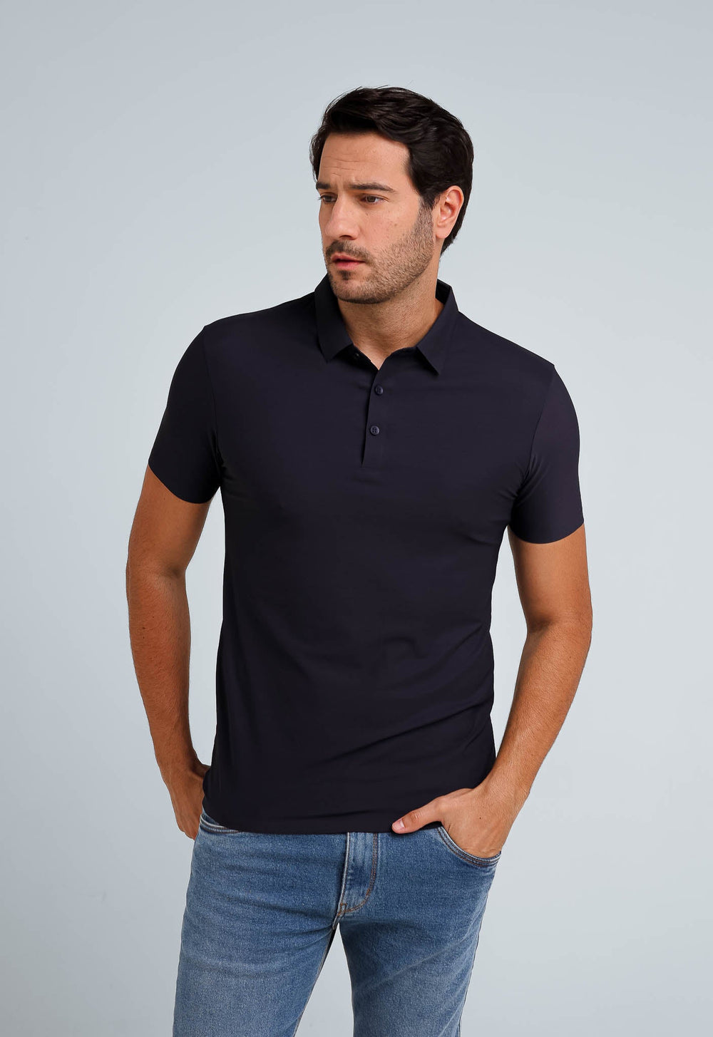 Polo Masculina Clássica Dom Henrico em Poliamida - Henri Store