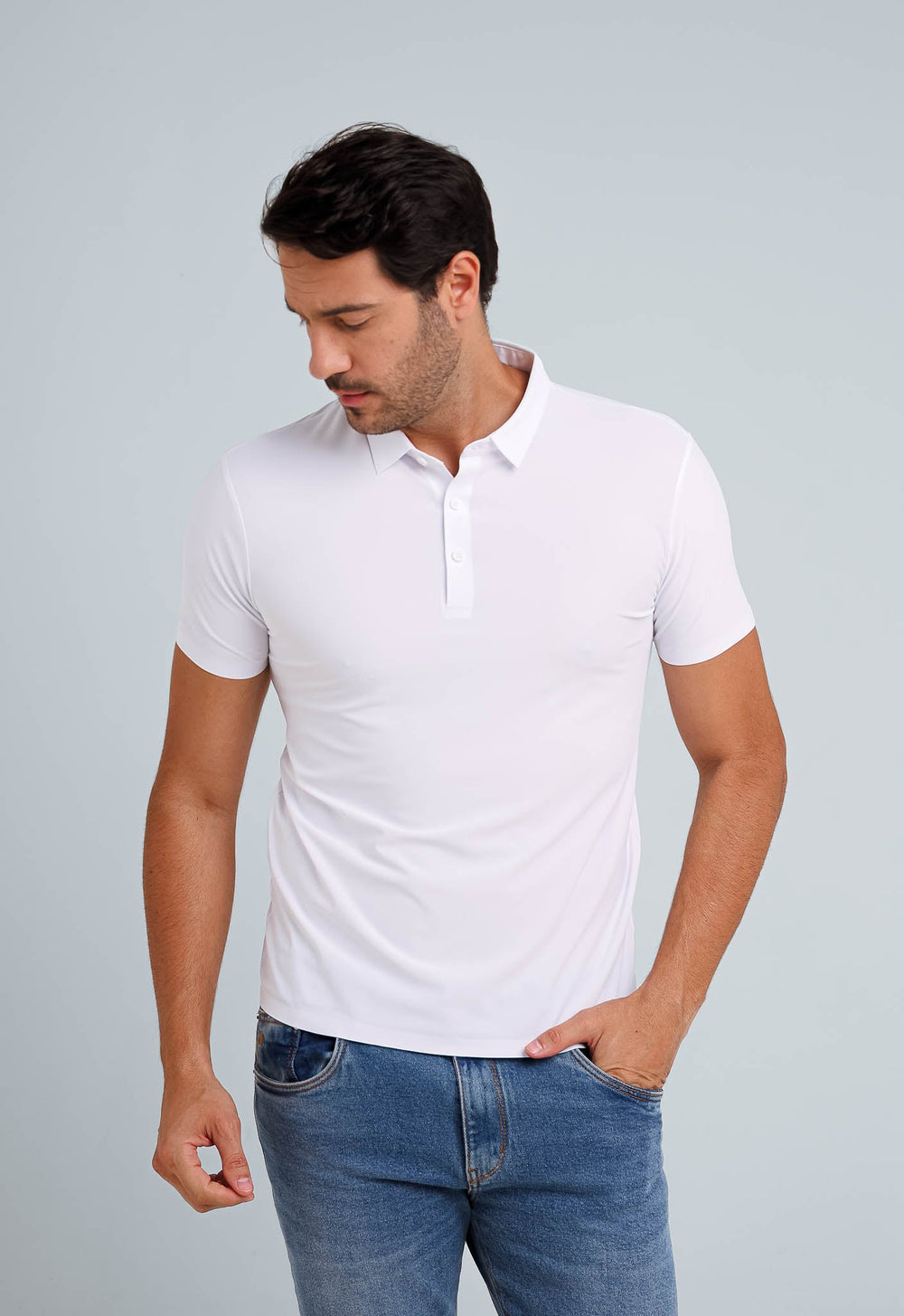 Polo Masculina Clássica Dom Henrico em Poliamida - Henri Store