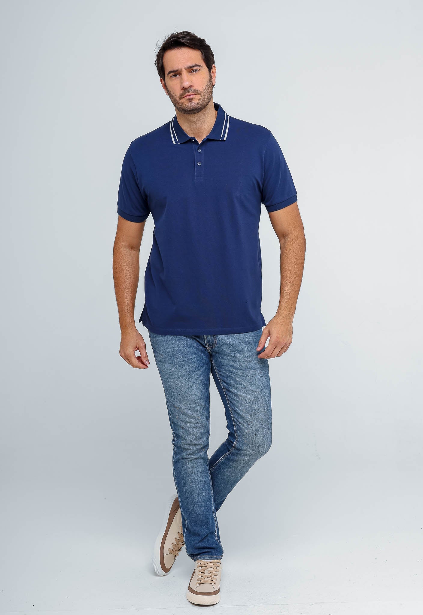 Polo Masculina Dom Henrico Básica Irlanda - Henri Store
