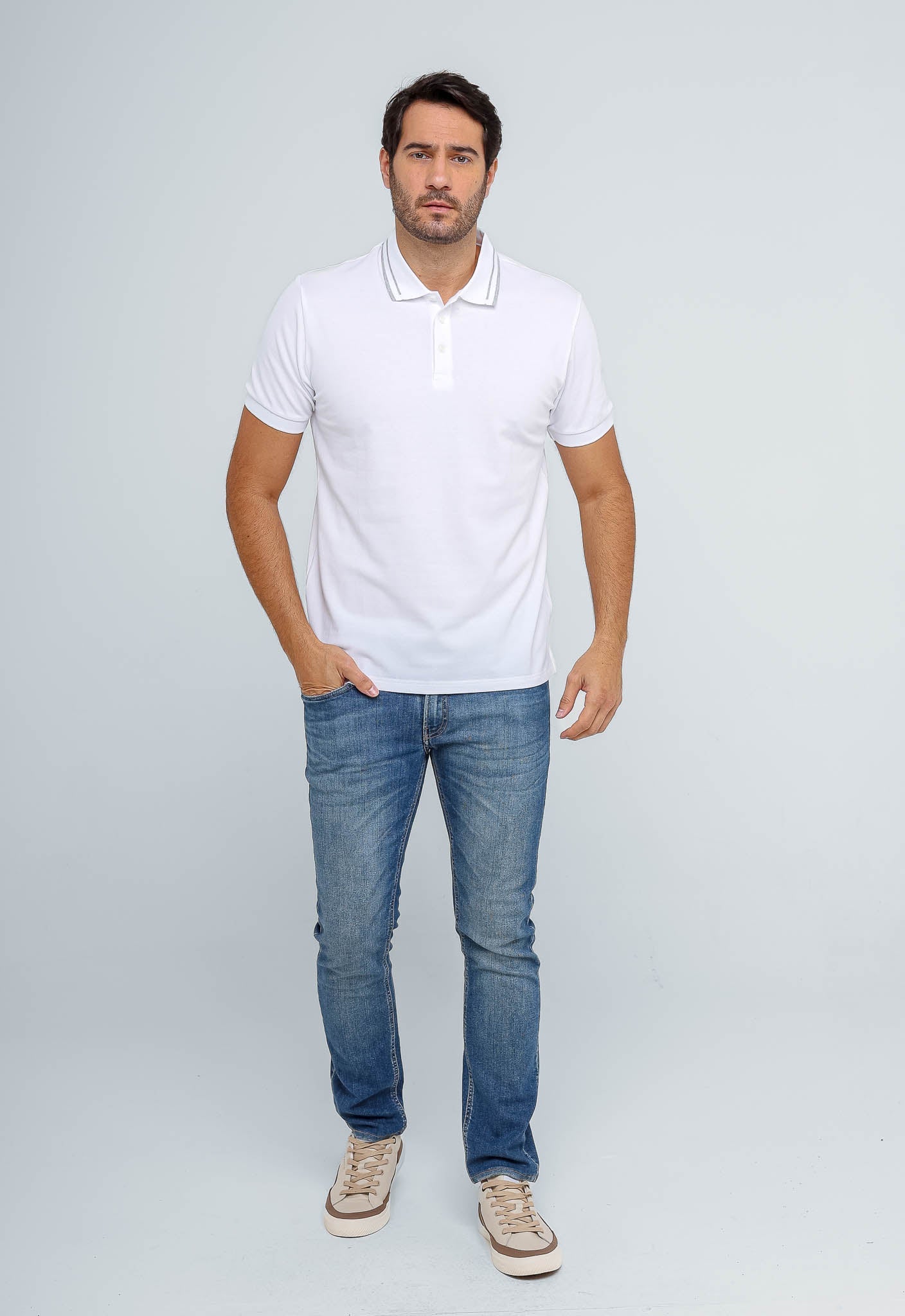 Polo Masculina Dom Henrico Básica Irlanda - Henri Store