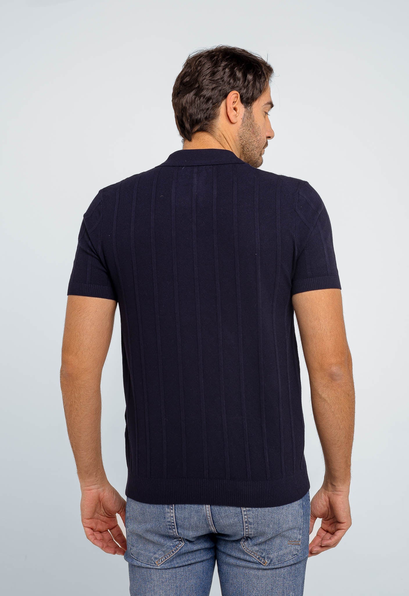 Polo Masculina Dom Henrico Básica S/ Botão - Henri Store