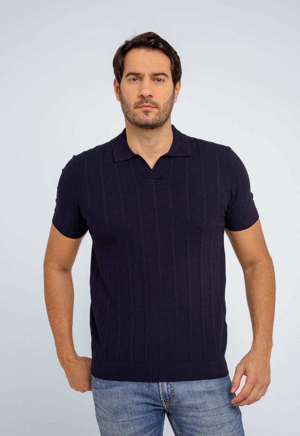 Polo Masculina Dom Henrico Básica S/ Botão - Henri Store