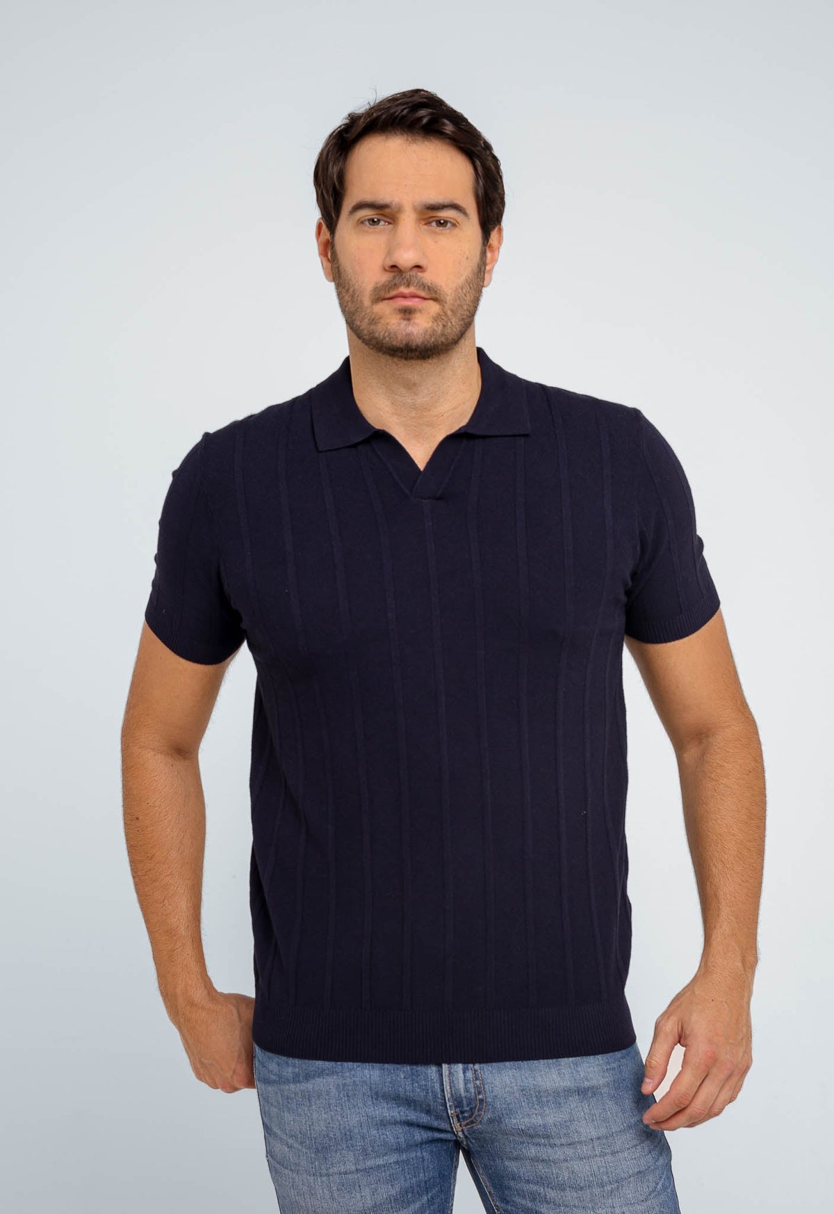 Polo Masculina Dom Henrico Básica S/ Botão - Henri Store