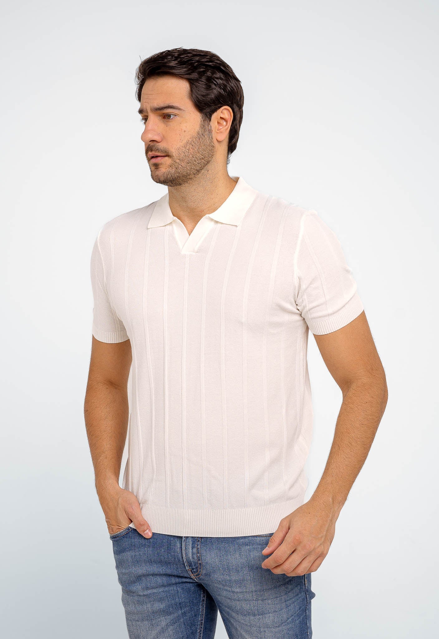 Polo Masculina Dom Henrico Básica S/ Botão - Henri Store