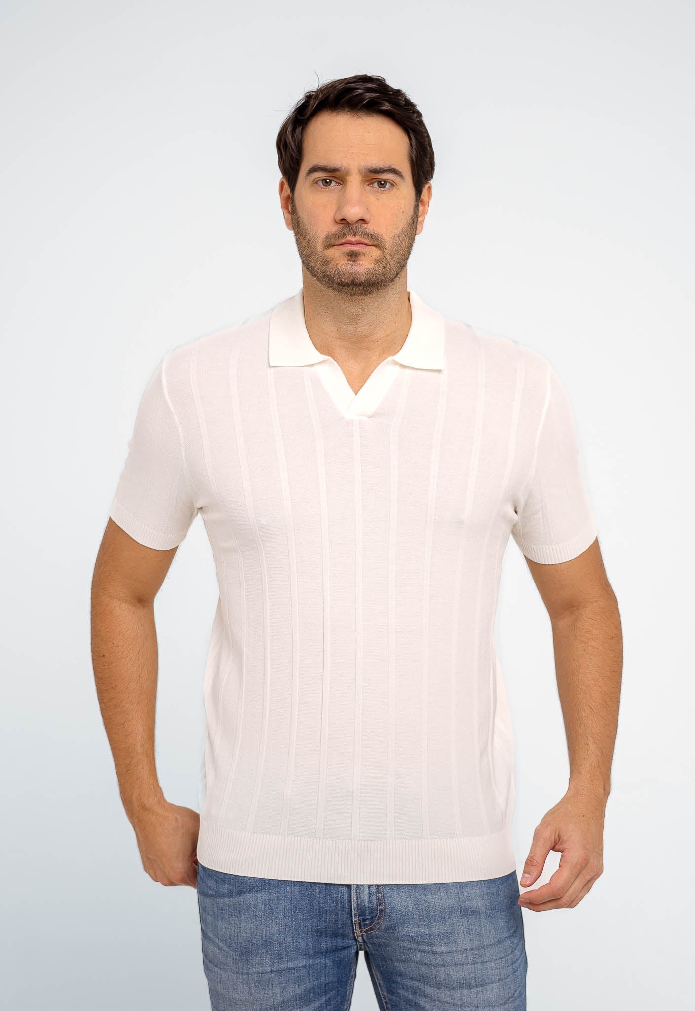 Polo Masculina Dom Henrico Básica S/ Botão - Henri Store