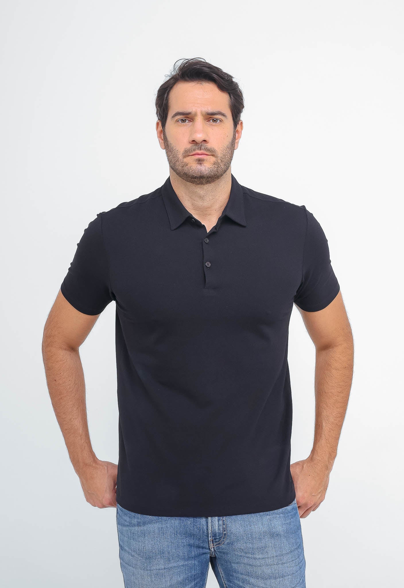 Polo Masculina Dom Henrico em Algodão Pima - Henri Store
