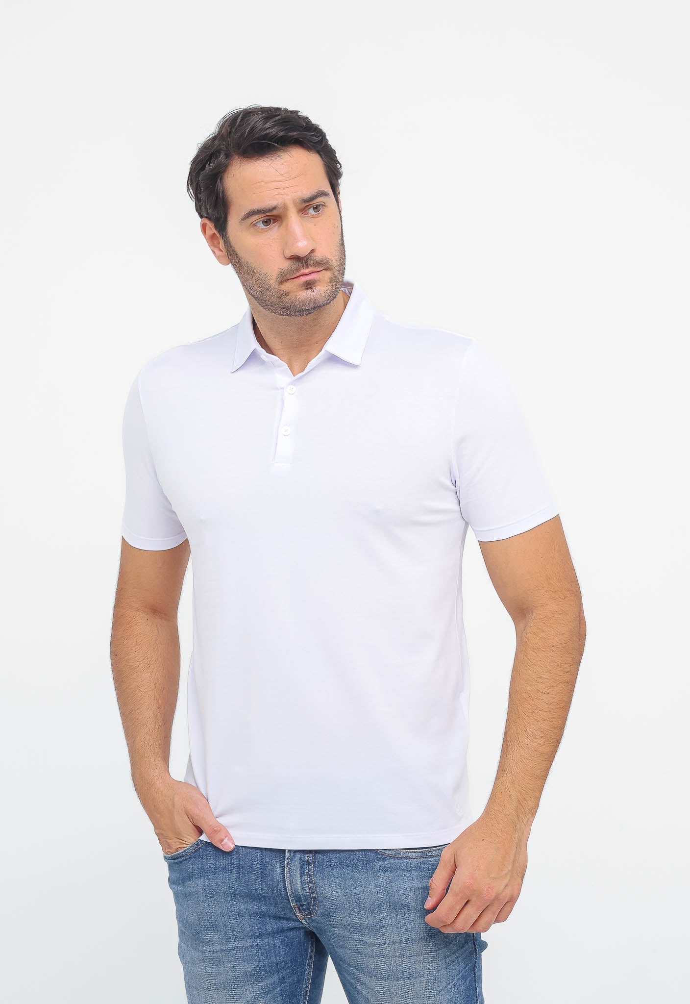 Polo Masculina Dom Henrico em Algodão Pima - Henri Store