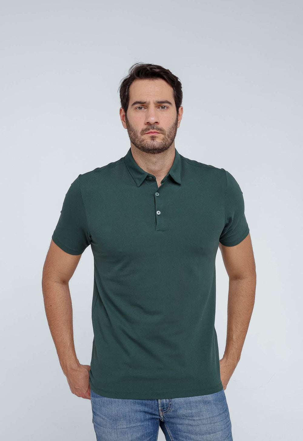 Polo Masculina Dom Henrico em Algodão Pima - Henri Store
