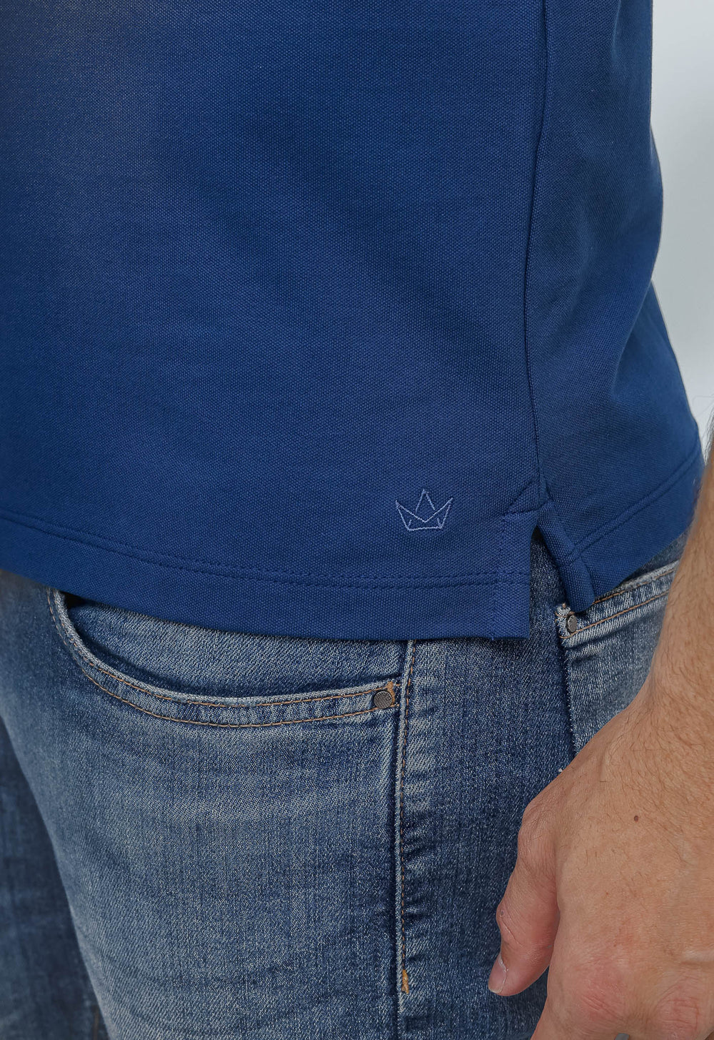 Polo Masculina Dom Henrico em Pima com Zíper - Henri Store