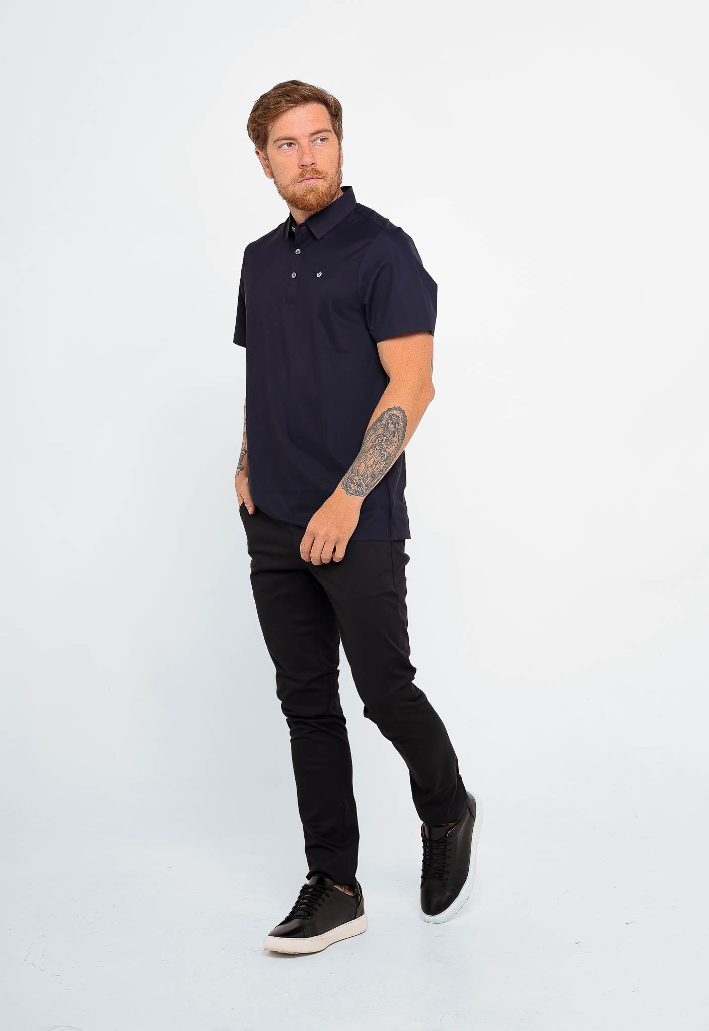 Polo Masculina Dom Henrico Poliamida Comfort - Henri Store