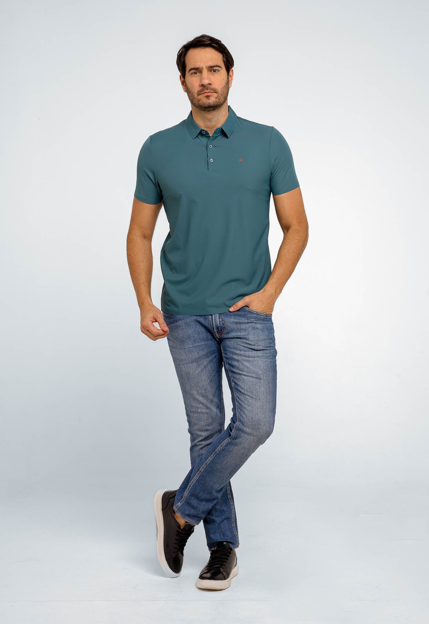 Polo Masculina Dom Henrico Poliamida Comfort - Henri Store