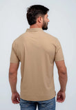 Polo Masculina Dom Henrico Poliamida Friso Central - Henri Store