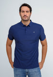 Polo Masculina Dom Henrico Poliamida Logo Peito - Henri Store