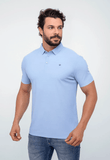 Polo Masculina Dom Henrico Poliamida Logo Peito - Henri Store