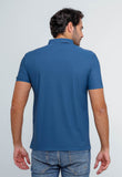 Polo Masculina Dom Henrico Poliamida Logo Peito - Henri Store