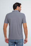Polo Masculina Dom Henrico Poliamida Logo Peito - Henri Store