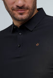 Polo Masculina Dom Henrico Poliamida Logo Peito - Henri Store
