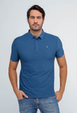 Polo Masculina Dom Henrico Poliamida Logo Peito - Henri Store